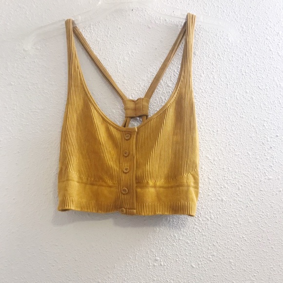 New free People movement workout crop top M/L - Picture 4 of 7